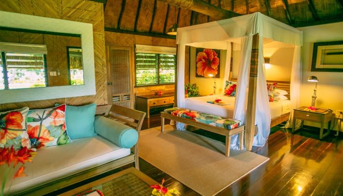Hotel Qamea Resort & Spa - Strandbungalow - Fiji
