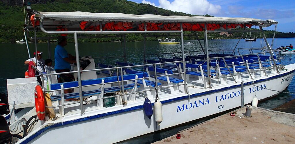 Ausflug Ausflug zur Lagune mit Motu Picknick Moorea - Boot - Tahiti