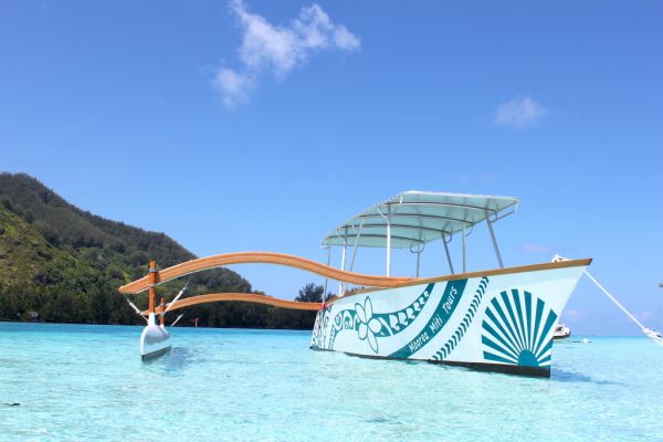 Ausflug Outrigger Miti Lagunentour - Auslegerkanu - Tahiti