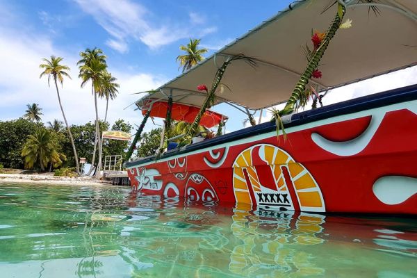 Ausflug Are's Raiatea Bootstour, Faaroa River, Marae Taputapuatea - Boot -Tahiti